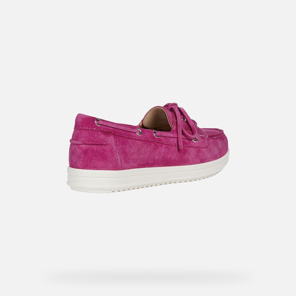 Geox Bayan Loafers Pembe - Genova - RAW-142850